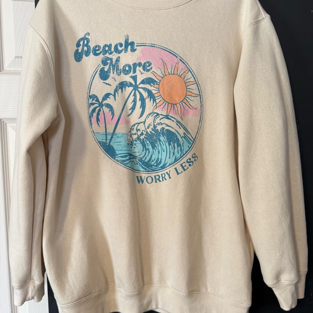 Freeze Cream Beach Graphic Women's Sweater